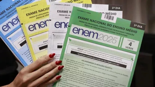 Resultados do Enem 2025 são divulgados e já podem ser consultados pelos candidatos