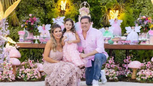 Raquel Santiago celebra aniversário de 6 anos da filha Sophia com festa temática