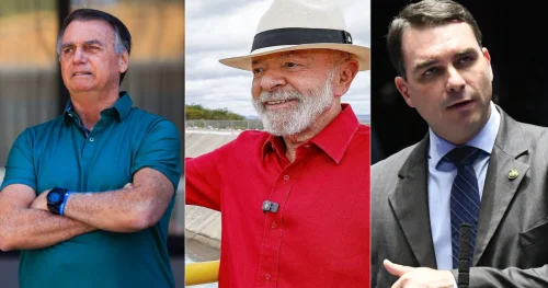 Datafolha mostra Flávio Bolsonaro com rejeição menor que Lula e Bolsonaro