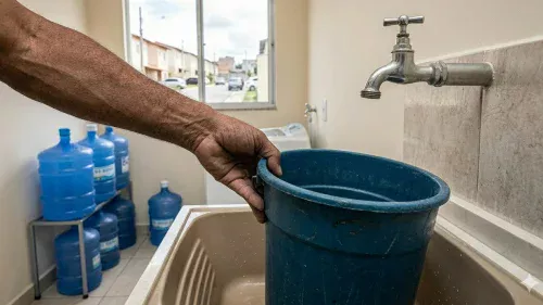Moradores da Zona Norte do Rio enfrentam dias sem água e relatam falhas no atendimento
