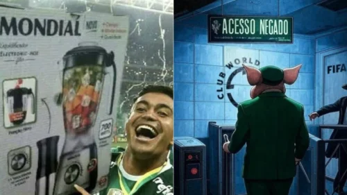 Torcedores rivais zombam de Palmeiras após eliminação no Mundial de Clubes