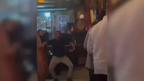 Pai de argentina ré por racismo no Brasil é flagrado imitando macaco em boate