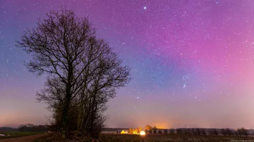 Tempestade solar de nível G4 provoca auroras boreais visíveis em latitudes incomuns