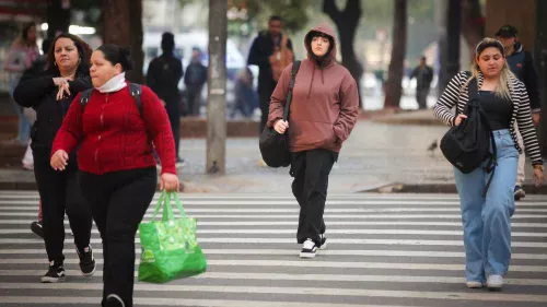 Frio extremo: termômetros podem cair abaixo de 0°C em 3 estados nesta terça