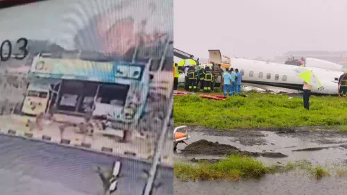 Avião cai durante tentativa de pouso e deixa 5 mortos na Índia