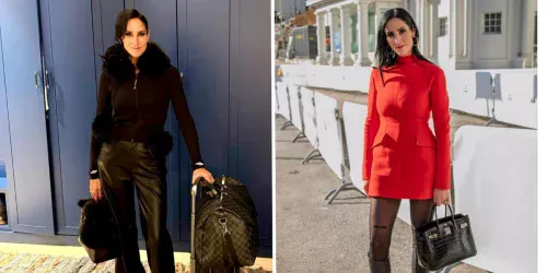 CEO de comunicação desafia dress code neutro de Davos com moda ousada e colorida