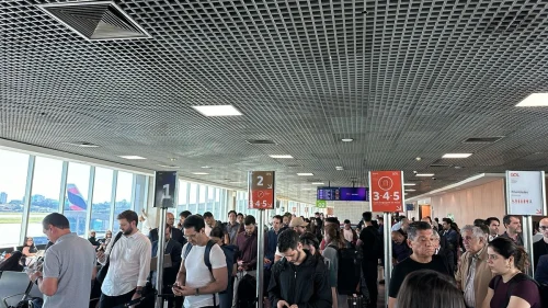 Vendaval cancela 134 voos em Congonhas e afeta operações em Guarulhos