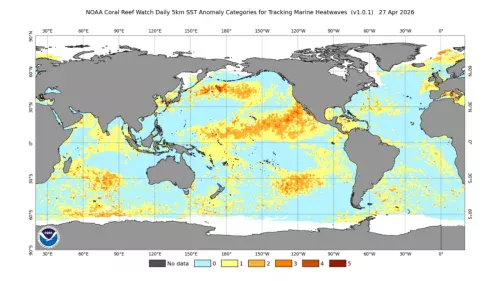 Onda de calor marinha inédita no Pacífico: o alerta para um El Niño devastador em 2026