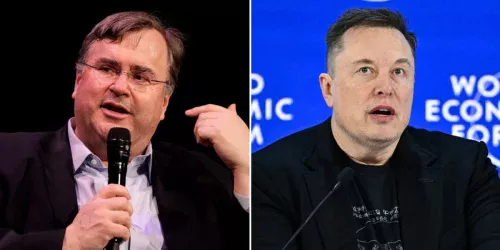 Musk e Hoffman trocam acusações sobre Epstein após vazamento de documentos