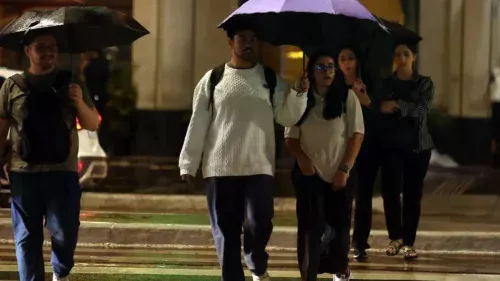 Chuvas fortes atingem Sudeste e Centro-Oeste com risco de alagamentos nesta segunda