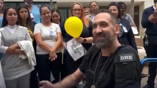 Delegado baleado em megaoperação no Rio recebe alta após amputação de perna