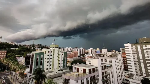 Temporais com granizo causam destruição em lavouras no Rio Grande do Sul