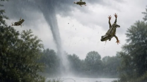 Chuva de rãs: fenômeno raro já registrado em diversos países ao redor do mundo