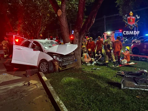 Dois Policiais Morrem em Acidente Após Colisão com Árvore!