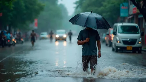 Pancadas de chuva atingem várias regiões do Brasil com risco de temporais