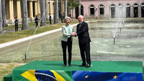 Lula se reúne com presidente da Comissão Europeia às vésperas de acordo Mercosul-UE