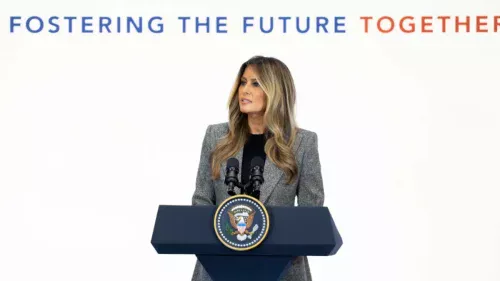 Melania Trump nega ligação com Jeffrey Epstein e pede investigações no Congresso