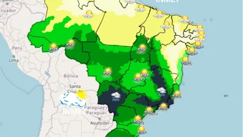 Primeiro fim de semana de 2026 terá calor intenso e chuvas em todo o Brasil