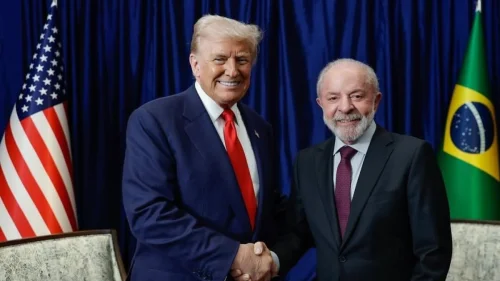 Trump reafirma apreço por Lula após telefonema sobre comércio e crime organizado