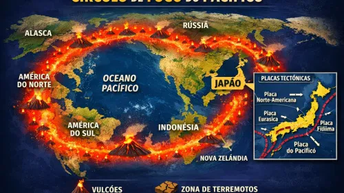 Como o Japão sobrevive a um terremoto a cada 5 minutos? O segredo está no Círculo de Fogo