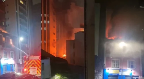 Incêndio Surpreendente em Pensão de São Paulo: Ninguém Se Feriu, Mas Cinco Ficam Desabrigados!