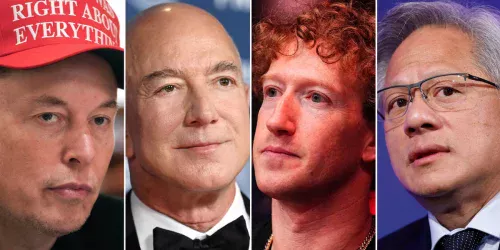 Bilionários da tecnologia acumulam US$ 288 bilhões em primeiro ano de Trump no cargo