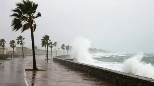 Ciclone raro se forma sobre continente e deve causar temporais severos no Sul