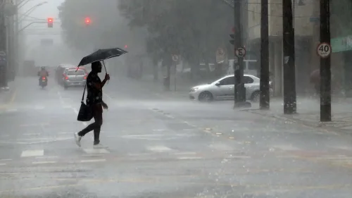 Instabilidade climática provoca chuvas e risco de temporais em todo o Brasil