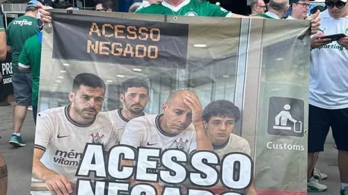 Pai de Piquerez provoca Corinthians e recebe bronca do filho após vitória do Palmeiras