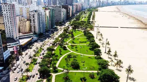 Santos bate recorde histórico de visitantes durante temporada de verão 2025