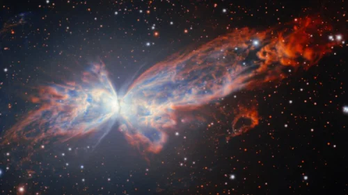 Telescópio no Chile captura imagem detalhada da "borboleta cósmica"