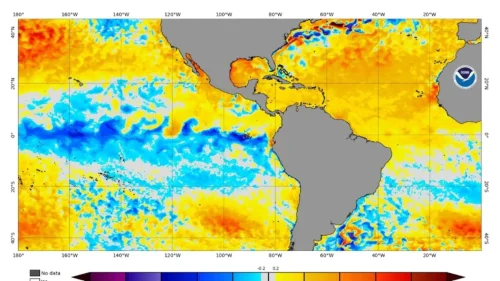 La Niña atinge maior intensidade desde outubro e afeta clima no Brasil