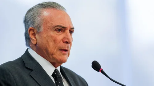 Michel Temer articula projeto político para 2026 e recebe oposicionistas