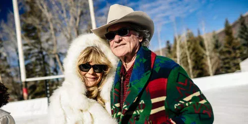 Goldie Hawn atribui liberdade individual como segredo para 42 anos com Kurt Russell