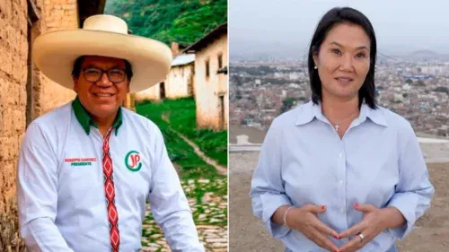 Virada histórica no Peru: Sánchez ultrapassa Fujimori por mais de 32 mil votos e está a um passo da vitória