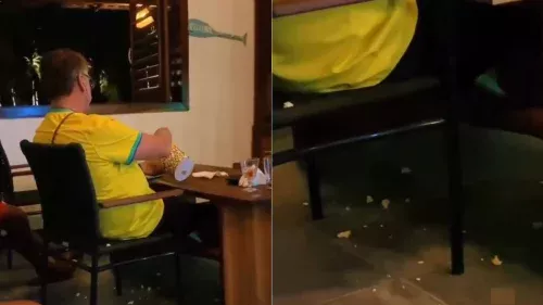 Vídeo de Bolsonaro comendo pipoca gera críticas e é apagado por Carlos Bolsonaro