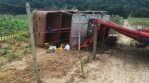 Queda de balão em Capela do Alto (SP) mata uma pessoa e deixa feridos