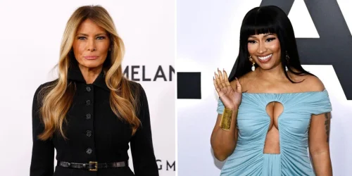 Estreia de filme sobre Melania Trump tem predominância de azul em trajes de convidados