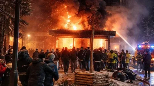 Incêndio em bar na Suíça deixa dezenas de mortos durante festa de Ano-Novo