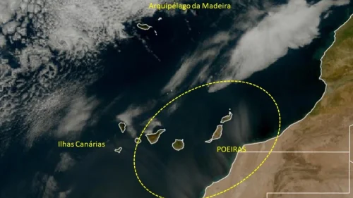 Nuvem de poeira do Saara atinge Portugal e avança para Europa nesta semana