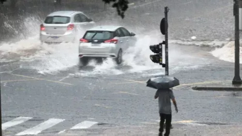 Defesa Civil emite alerta vermelho para tempestades no Sudeste neste fim de semana