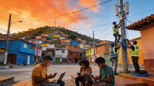 Governo federal destina R$ 1 bilhão para inclusão digital em favelas e periferias
