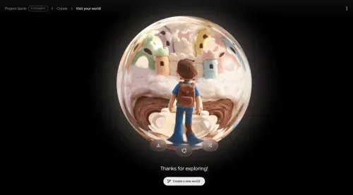 Google libera acesso ao Project Genie, ferramenta de IA que cria mundos interativos