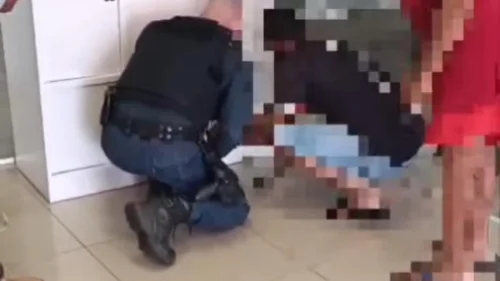 Criança de 3 anos fica presa em armário de agência bancária no MS