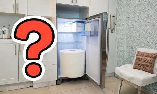 Por que você deve colocar um rolo de papel higiênico na geladeira agora mesmo