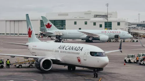 Air Canada suspende voos para Nova York após alta histórica no preço do combustível