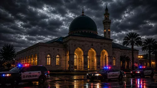 Símbolo nazista é encontrado após ataque a mesquita nos EUA; suspeitos deixaram carta suicida
