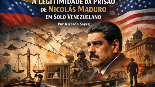 Jurista defende legitimidade da prisão de Maduro por EUA em solo venezuelano
