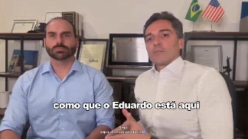 Eduardo Bolsonaro diz ter "10 anos de gás" após prisão do pai