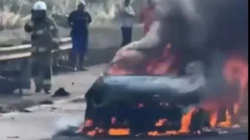 Vídeo inédito flagra o momento exato da explosão que matou 4 na Dutra